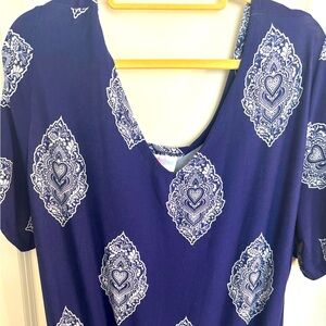 VGUC Lularoe Xoe romper 3x